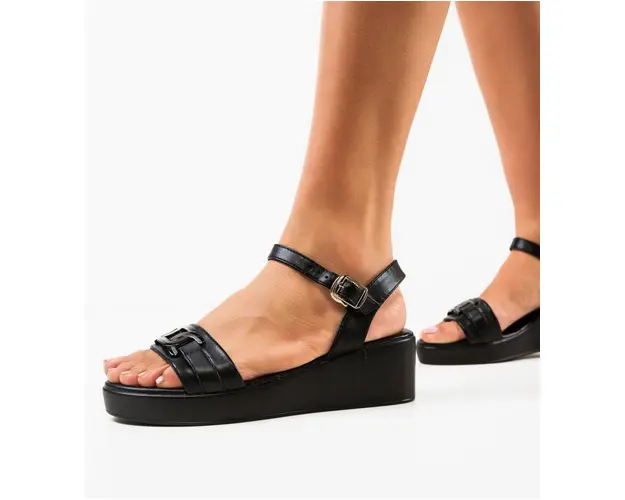 Sandale dama Frankie Negre