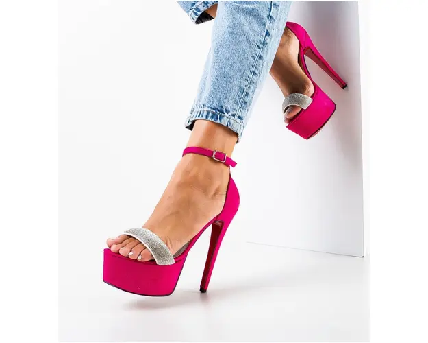 Sandale dama Gafak Fuchsia