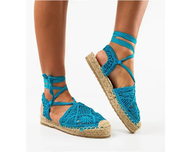 Sandale dama Ganbaata Albastre