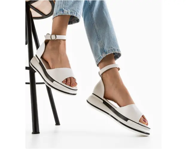 Sandale dama Grifon Albe