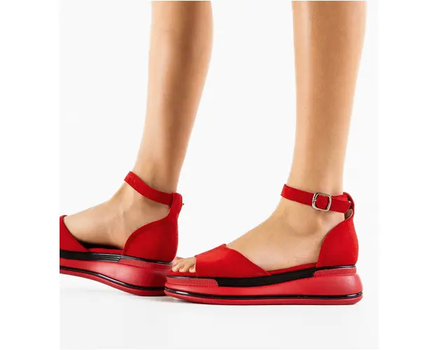 Sandale dama Grifon Rosii