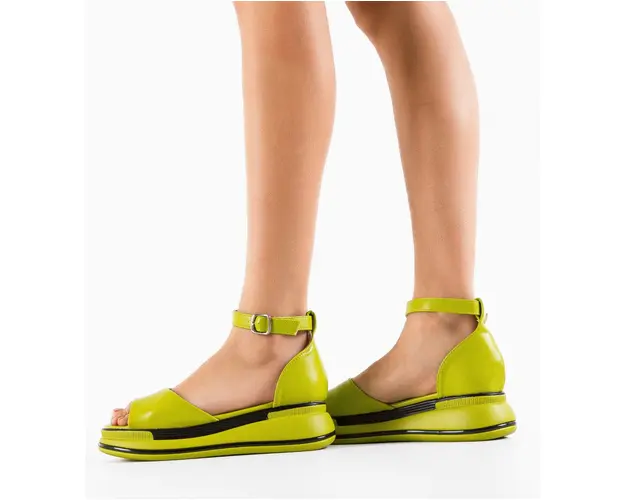 Sandale dama Grifon Verzi