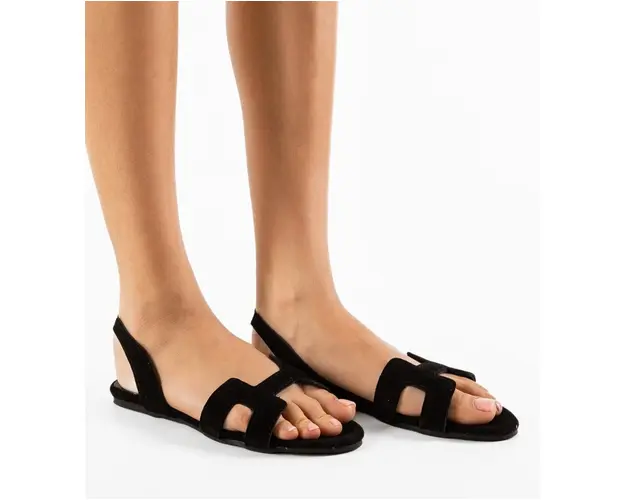 Sandale dama Harnata Negre