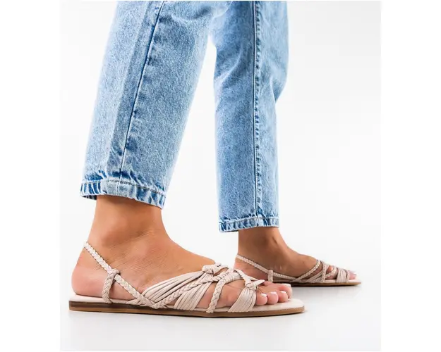 Sandale dama Jiko Bej