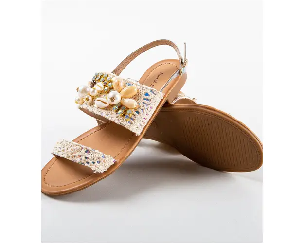 Sandale dama Joana Argintii