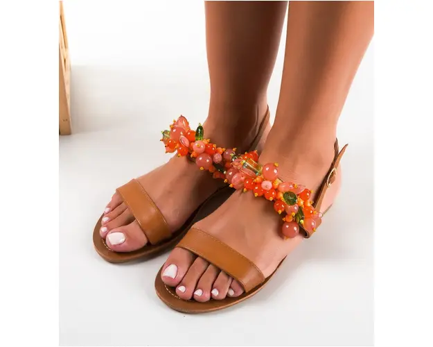 Sandale dama Joans Camel