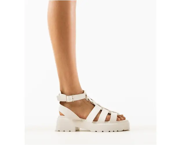 Sandale dama Karrus Albe