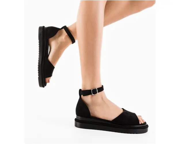 Sandale dama Kavala Negre