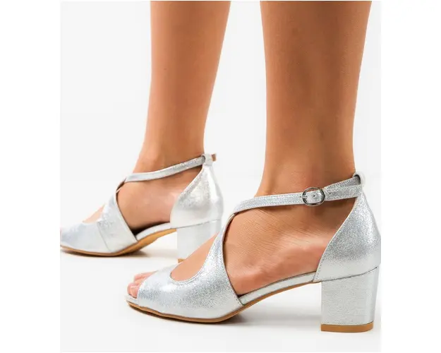 Sandale dama Keane Argintii 2