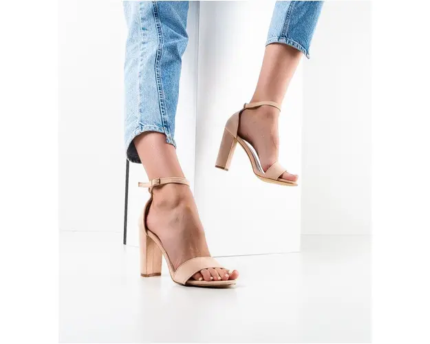 Sandale dama Kukery Nude