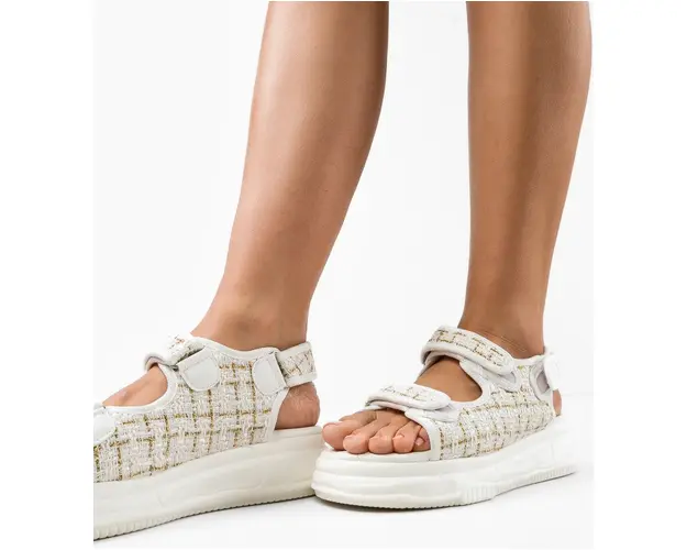 Sandale dama Ligaya Albe