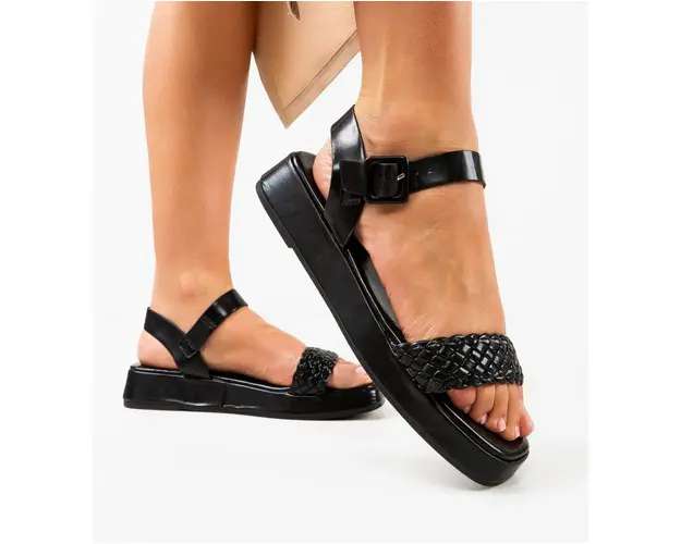 Sandale dama Lochlain Negre