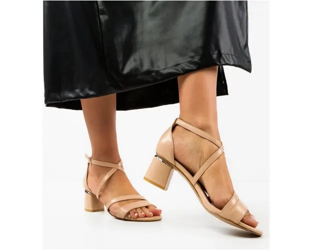 Sandale dama Manana Bej