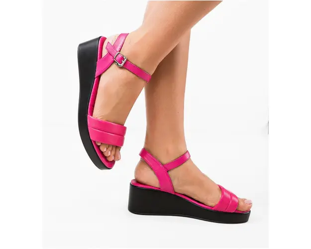 Sandale dama Meeko Fuchsia