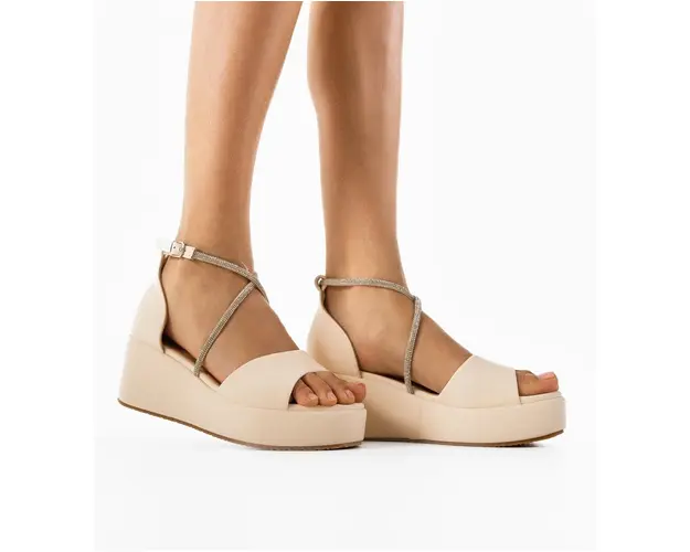 Sandale dama Moremio Bej