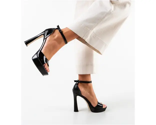 Sandale dama Nalaka Negre 2