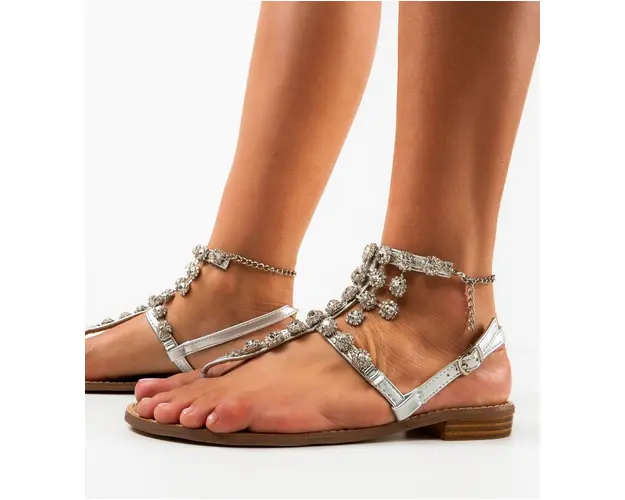 Sandale dama Neagu Argintii