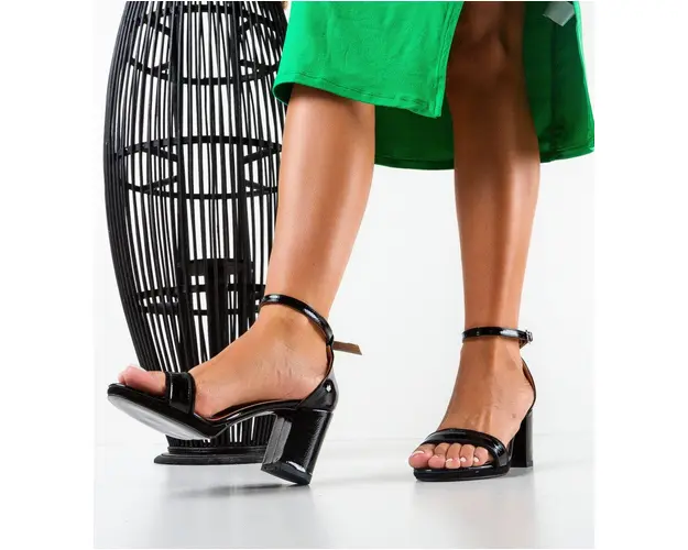 Sandale dama Nicole Negre