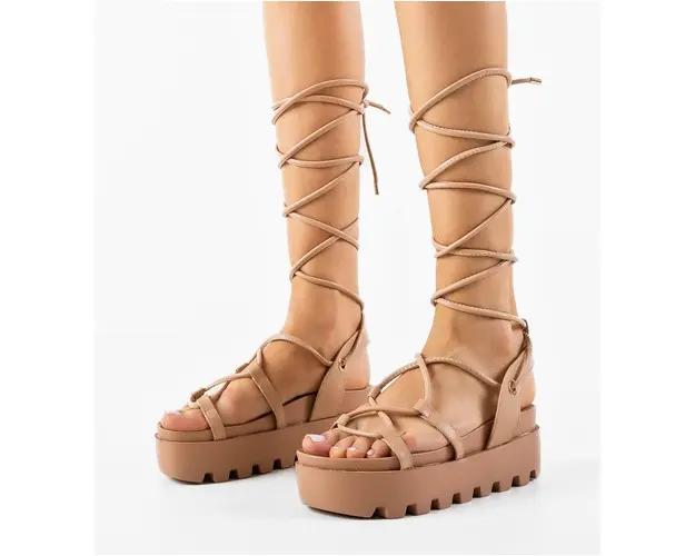 Sandale dama Nicoru Bej