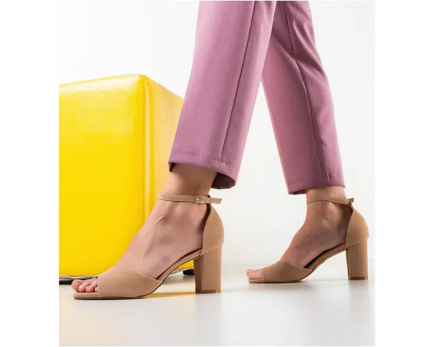 Sandale dama Oliwia Bej