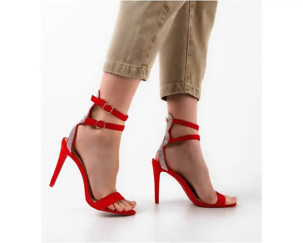 Sandale dama Orlaith Rosii