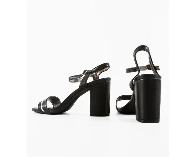 Sandale dama Pebble Negre