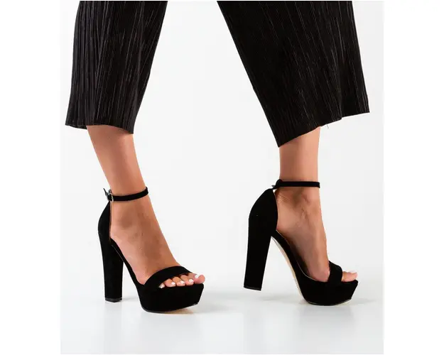 Sandale dama Poly Negre