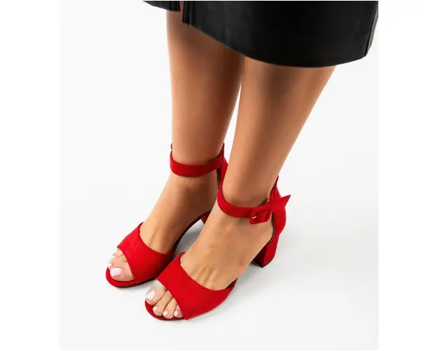 Sandale dama Portuguese Rosii