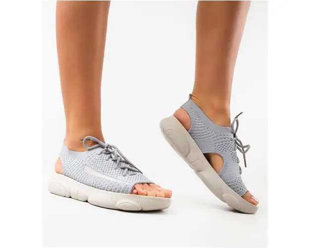 Sandale dama Priskilla Gri