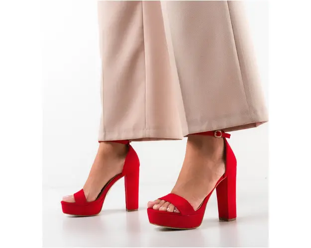 Sandale dama Rasber Rosii