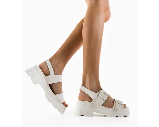 Sandale dama Robute Albe