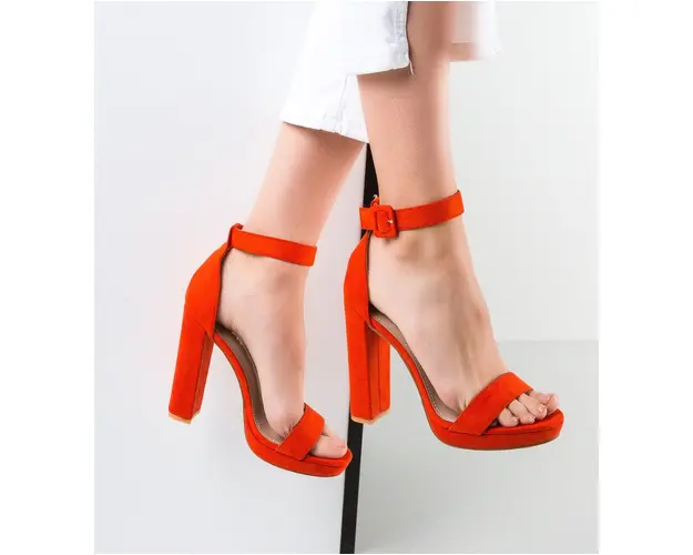 Sandale dama Roman Portocalii