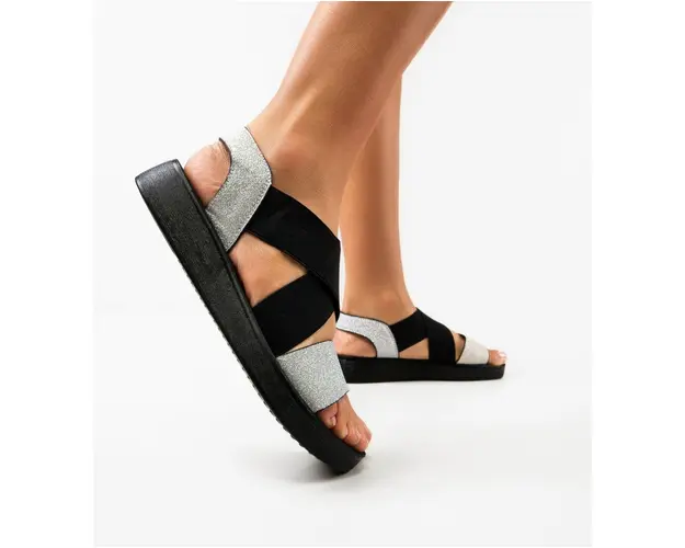 Sandale dama Sandra Argintii