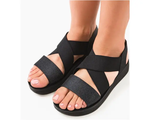 Sandale dama Sandra Negre 2