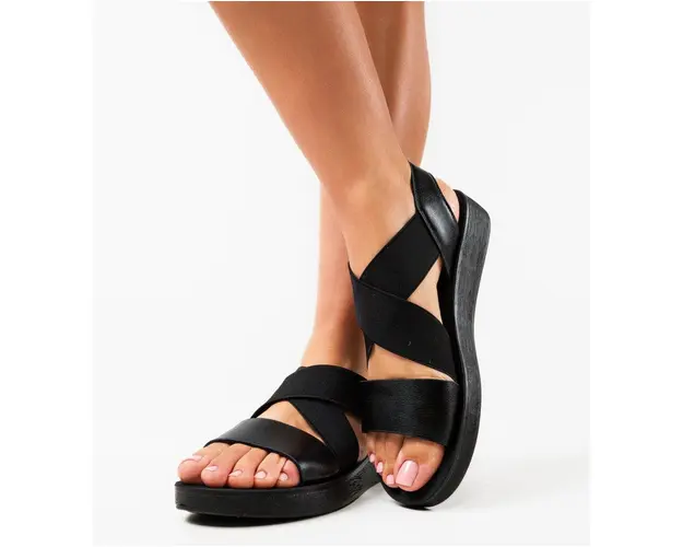 Sandale dama Sandra Negre