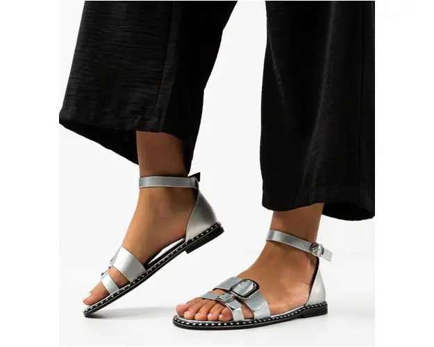 Sandale dama Sares Argintii