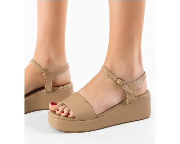 Sandale dama Sefyn Bej