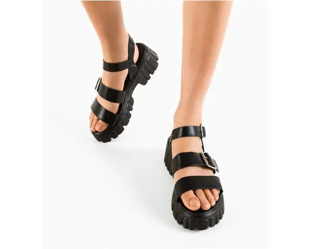 Sandale dama Spacey Negre