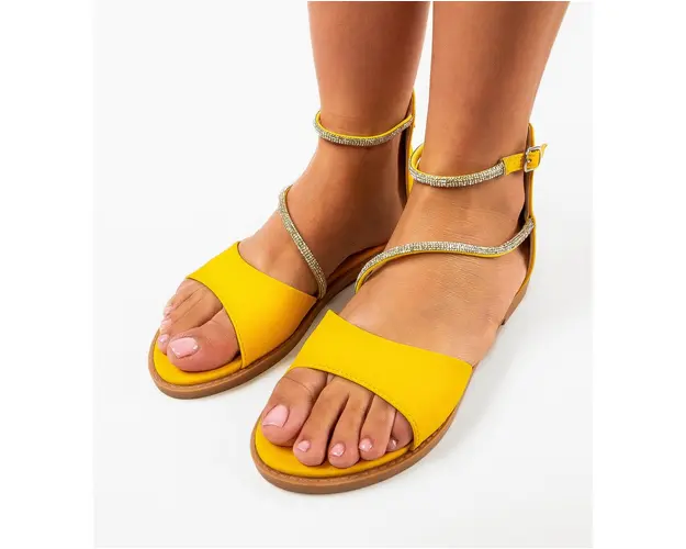 Sandale dama Stan Galbene