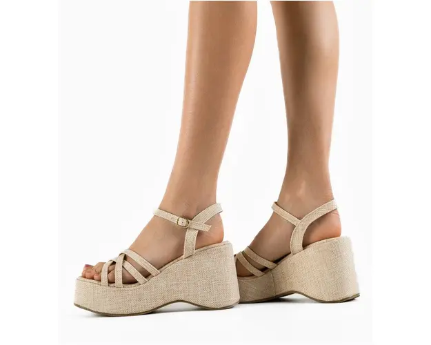 Sandale dama Surcof Bej