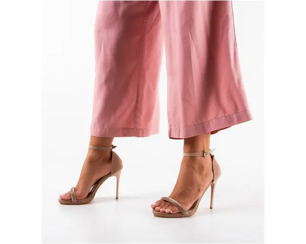 Sandale dama Taps Bej