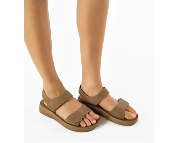 Sandale dama Temple Khaki