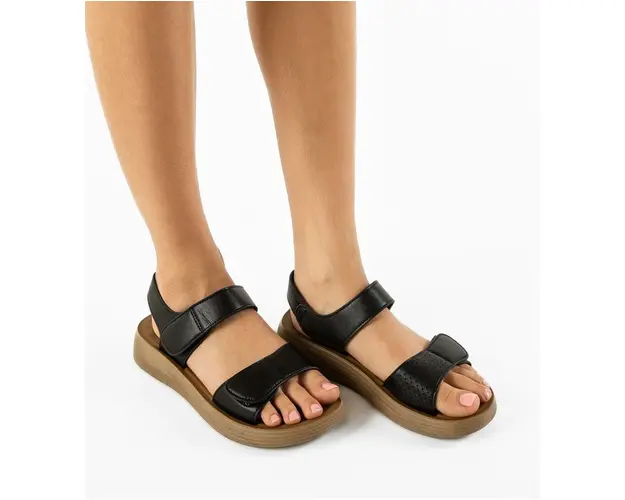 Sandale dama Temple Negre