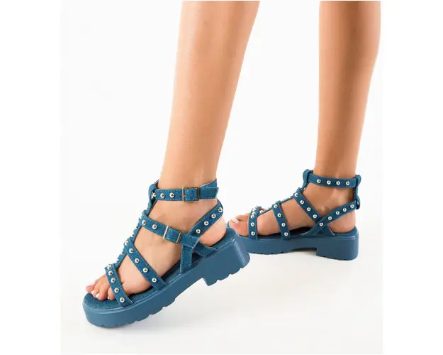 Sandale dama Thade Albastre