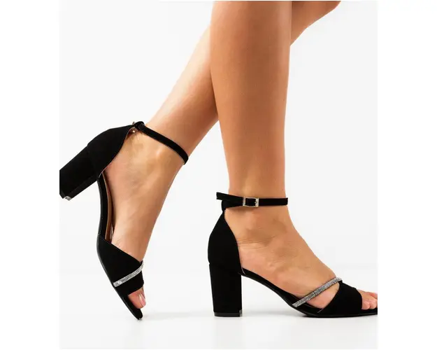 Sandale dama Trixie Negre