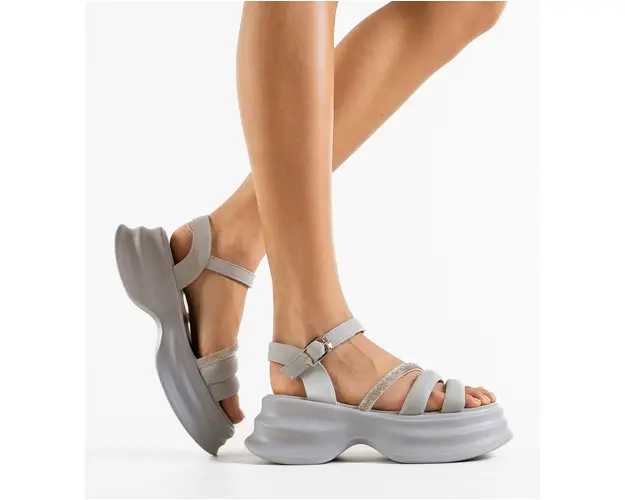 Sandale dama Ubobny Gri