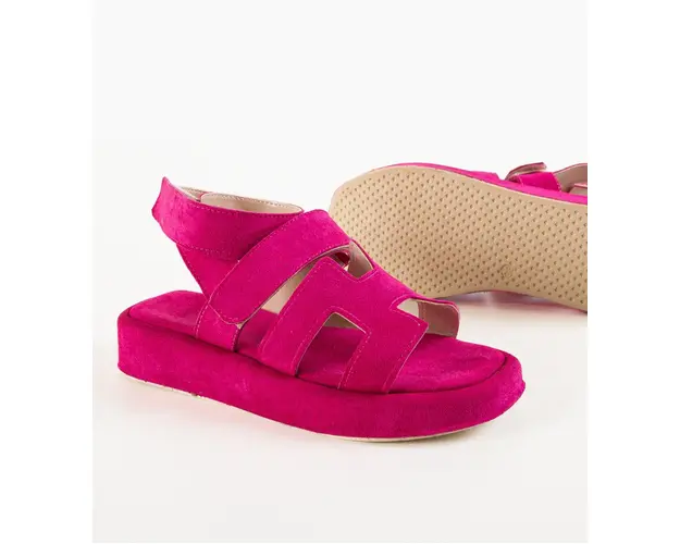 Sandale dama Vardan Fuchsia