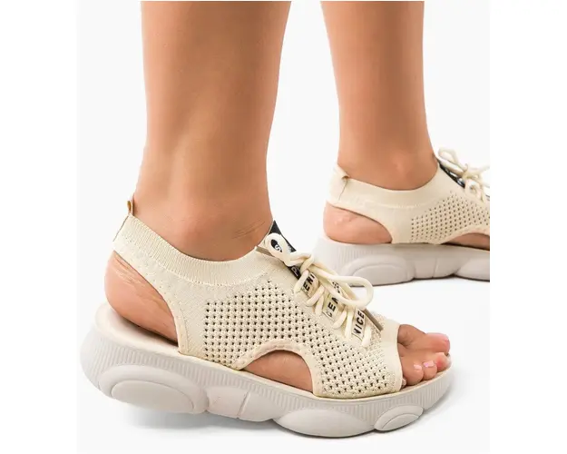 Sandale dama Vivien Bej