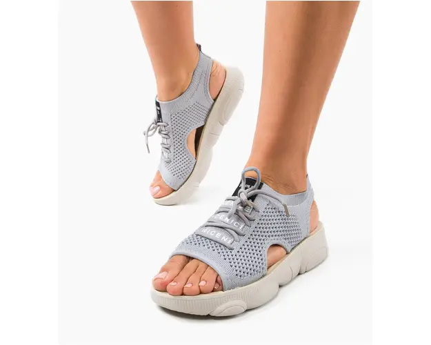 Sandale dama Vivien Gri