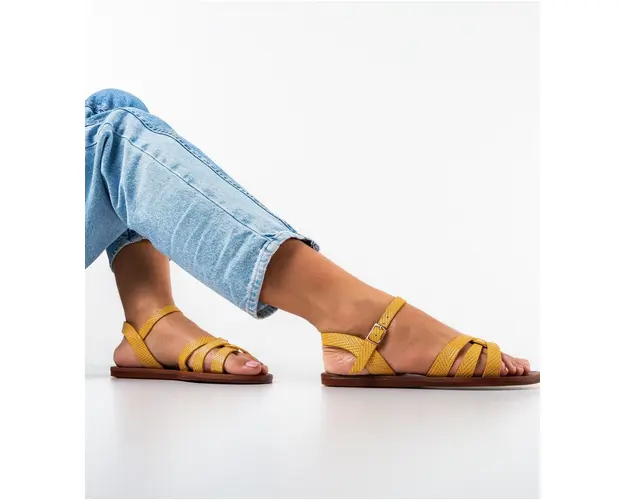 Sandale dama Waway Galbene